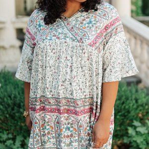 Floral Bohemian Maxi Dress